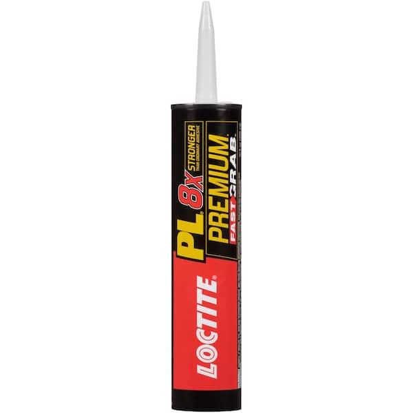 Loctite PL Premium Fast Grab 10 oz. Polyurethane Construction Adhesive Grey Cartridge (each)