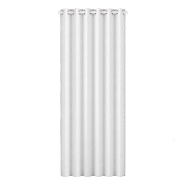 Helhom 36 in. x 80 in. Gray PVC Interior Folding Accordion Door