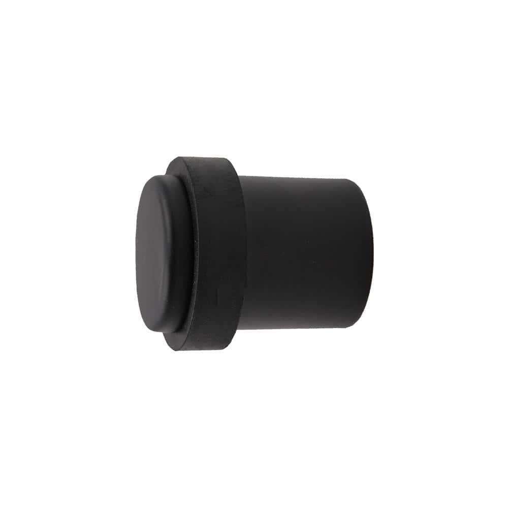 Everbilt Matte Black Round Floor Door Stop eXtremes