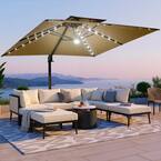 caribbean joe 9 foot patio umbrella Caribbean Joe 9' Steel Umbrella Canopy