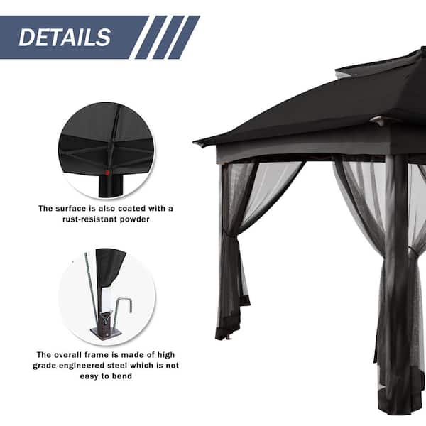 【ぽっぽよ】2点SET Amazon.com : COOSHADE 11x11 Pop Up Gazebo Tent Outdoor