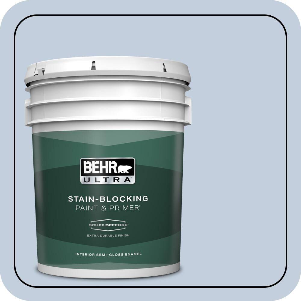 5 gal. #PPU15-17 Monet Extra Durable Semi-Gloss Enamel Interior Paint & Primer price history on PriceWatchPro