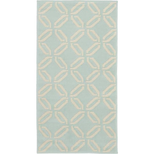 Nourison Jubilant Green doormat 2 ft. x 4 ft. Moroccan Farmhouse Kitchen Area Rug