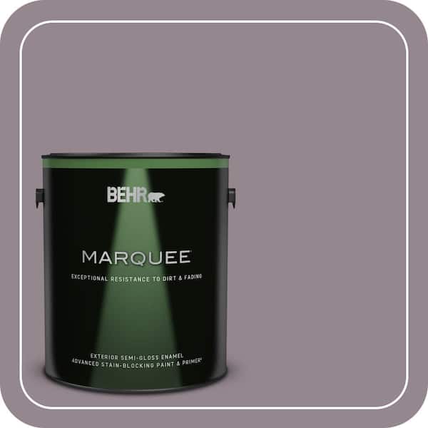 BEHR MARQUEE 1 gal. #MQ1-32 Cinema Screen Semi-Gloss Enamel Exterior Paint & Primer