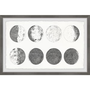 "Moon in Motion" by Marmont Hill Framed Astronomy Art Print 24 in. x 36 in.
