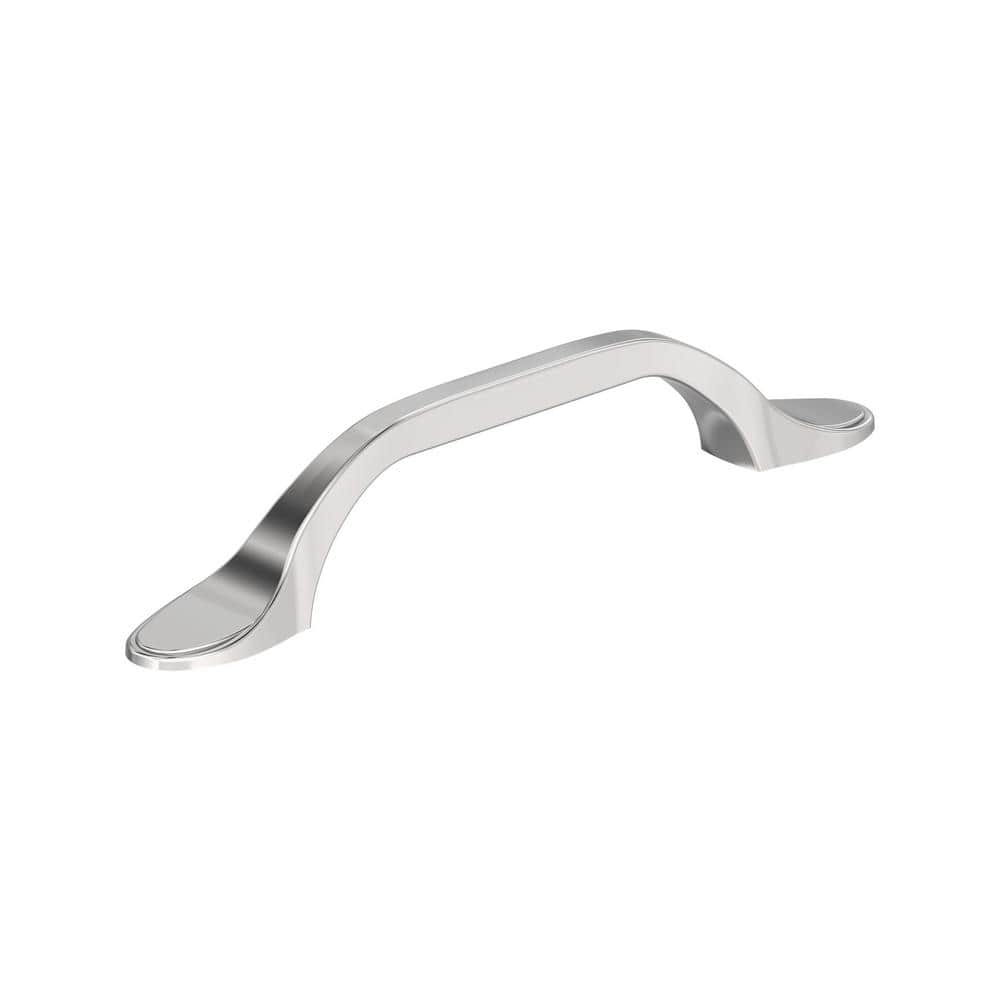Ravino Polished Chrome Arch Cabinet Pull with Mounting Hardware