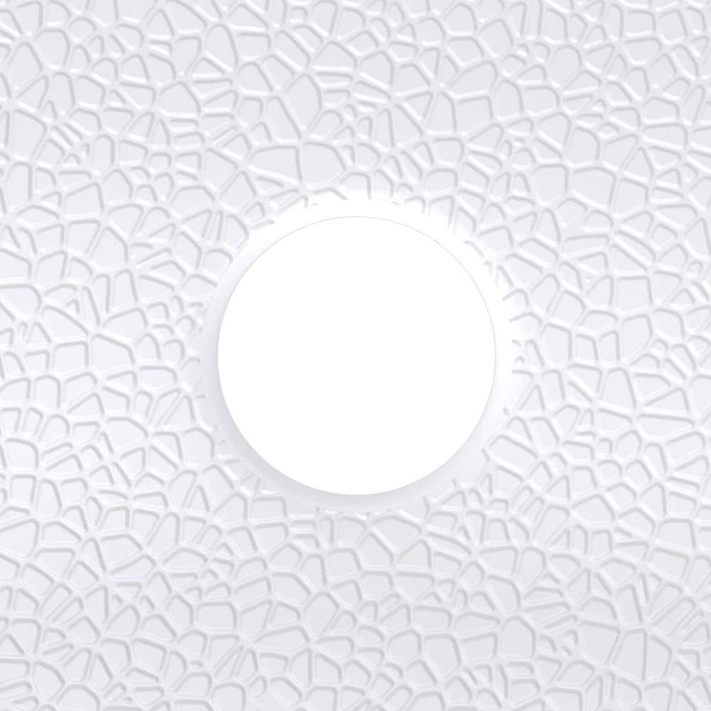 DreamStone 60" x 32" White Solid Surface Alcove Shower Kit