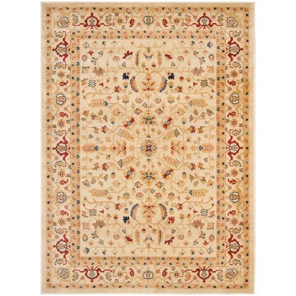 Safavieh Austin Creme/Creme 7 ft. x 9 ft. Area Rug