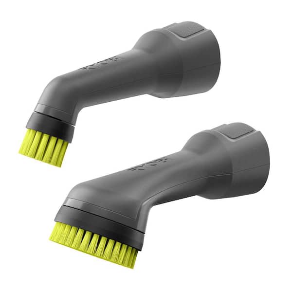 USB Lithium Detail Scrubber Medium Bristle Accessory Kit (2-Piece)