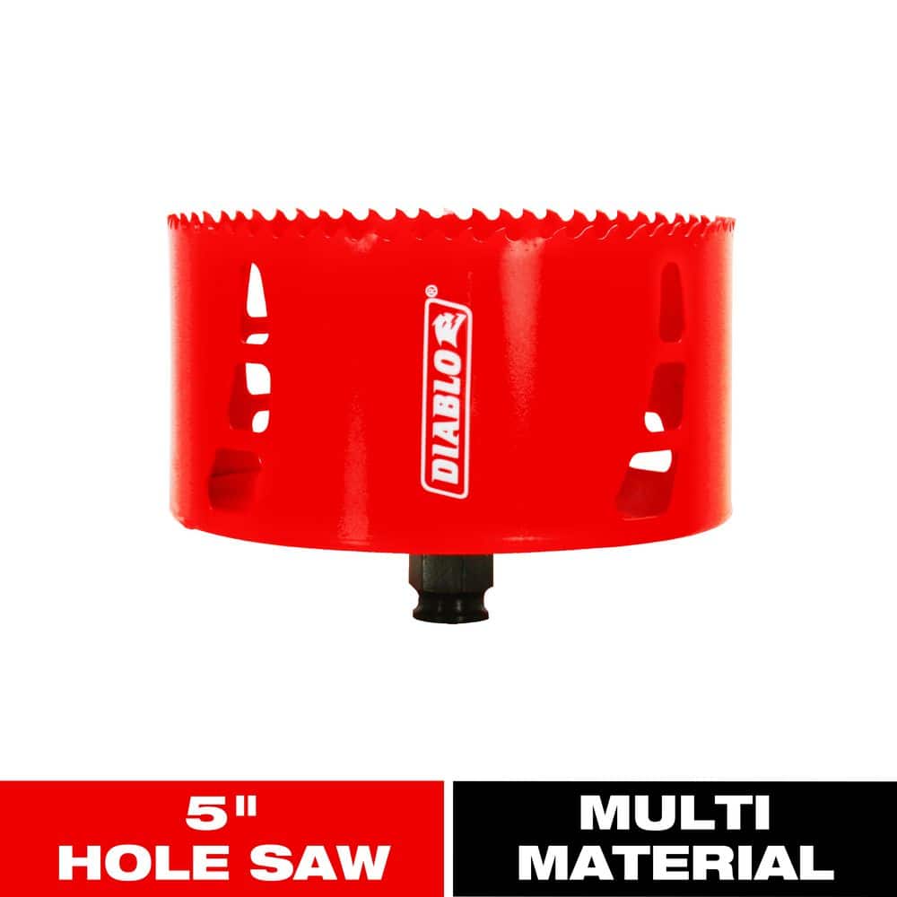 5 in. Bi-Metal Hole Saw with 2-3/8 in. Cutting Depth price history on PriceWatchPro