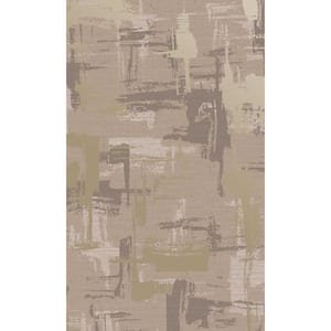 Pink Weathered Surface Abstract Geomertric Printed Non-Woven Paper Paste the Wall Textured Wallpaper 57 Sq. Ft.