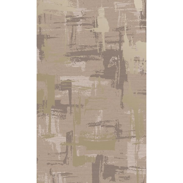 Walls Republic Pink Weathered Surface Abstract Geomertric Printed Non-Woven Paper Paste the Wall Textured Wallpaper 57 Sq. Ft.