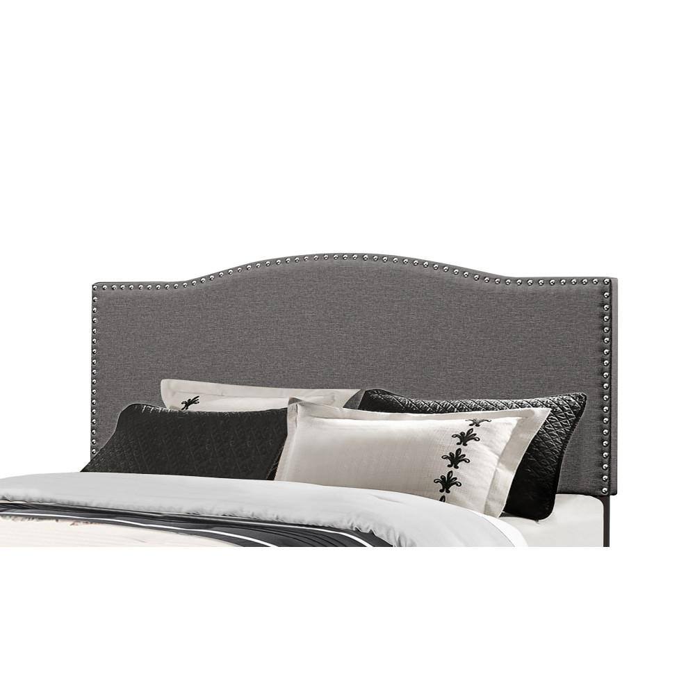 Hillsdale Furniture Kiley Gray Stone Full/Queen Headboard Upholstered