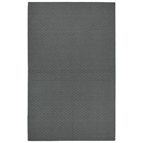 Garland Rug Town Square Cinder Gray 8 ft. x 10 ft. Geometric Area Rug