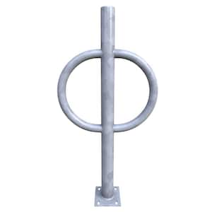 Action Ring and Post Rack Galvanized Surface Mounted 2-Bike Rack