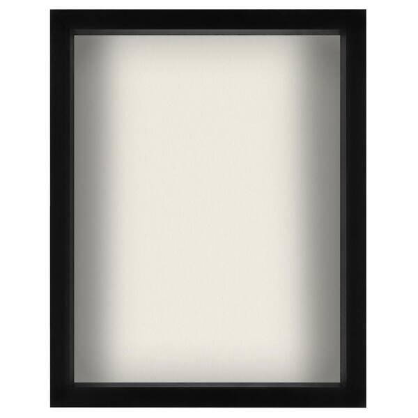 Americanflat 11 in. x 14 in. Shadow Box Frame in Black for Wall and Tabletop