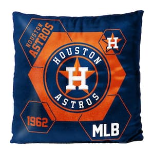 MLB Astros Connector Velvet Reverse Pillow