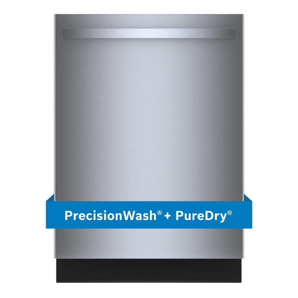100 Series Premium 24 in. Stainless Steel Top Control Tall Tub Dishwasher with Hybrid Stainless Steel Tub, 46 dBA