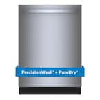100 Series Premium 24 in. Stainless Steel Top Control Tall Tub Dishwasher with Hybrid Stainless Steel Tub, 46 dBA