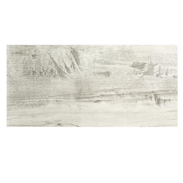 Nature Gray 7 in. x 16 in. Wood Look Large Format Glass Subway Wall Tile (4.66 sq. ft./Case)