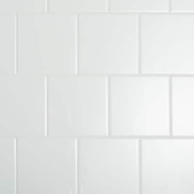 Restore Bright White 6 in. x 6 in. Ceramic Wall Tile (12.50 sq. ft./case)