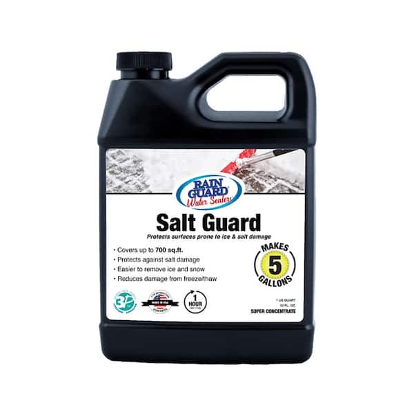 RAIN GUARD 32 oz. Salt Guard Sealer Multi-Surfaces Protection for Ice and Salt Damage (Makes 5 gal.)
