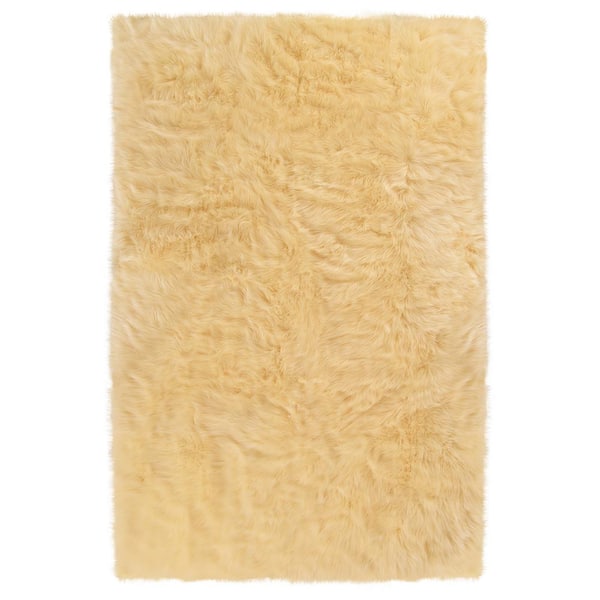 Latepis Sheepskin Faux Fur Light Pink 10 ft. x 12 ft. Cozy Fluffy Rugs Area  Rug YMPRC1012 - The Home Depot