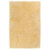 iliebe Sheepskin Faux Furry Pale Yellow Cozy Rugs 8 ft. x 10 ft. Area Rug YMYRC810