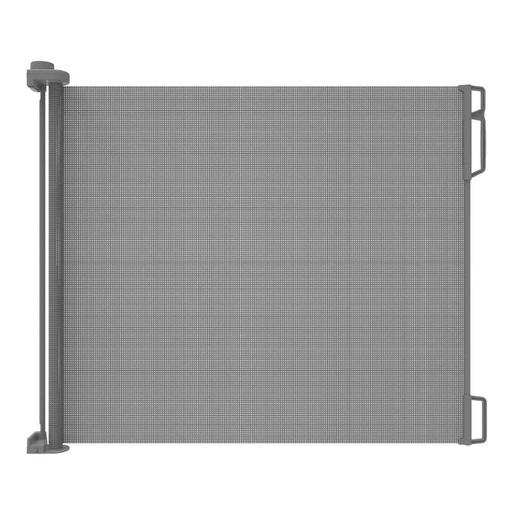 Perma Child Safety Wide Retractable Gate - Gray
