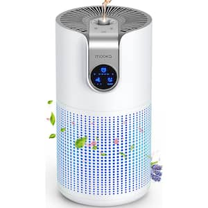 Pure AR 500 Sq. Ft. Quiet H13 HEPA True Personal Air Purifier in White Ozone-Free, 3-Stage Filter for Baby Room, Nursery