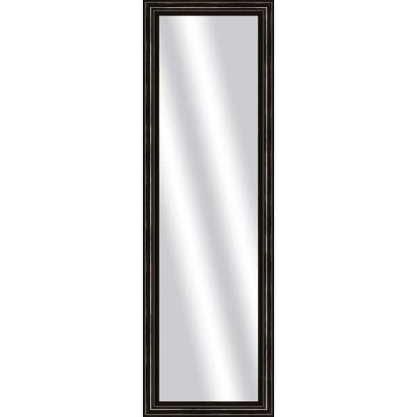 PTM Images Large Rectangle Dark Bronze Art Deco Mirror (53 in. H x 17 in. W)