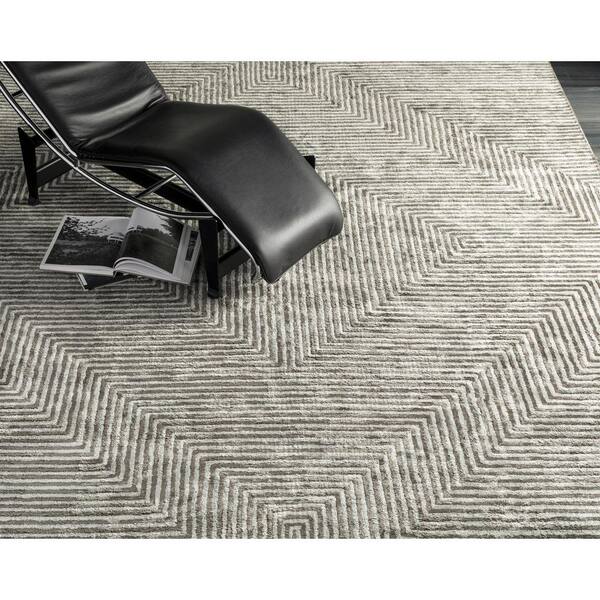Wave Woven Floor Mat, Grey – Asher + Rye