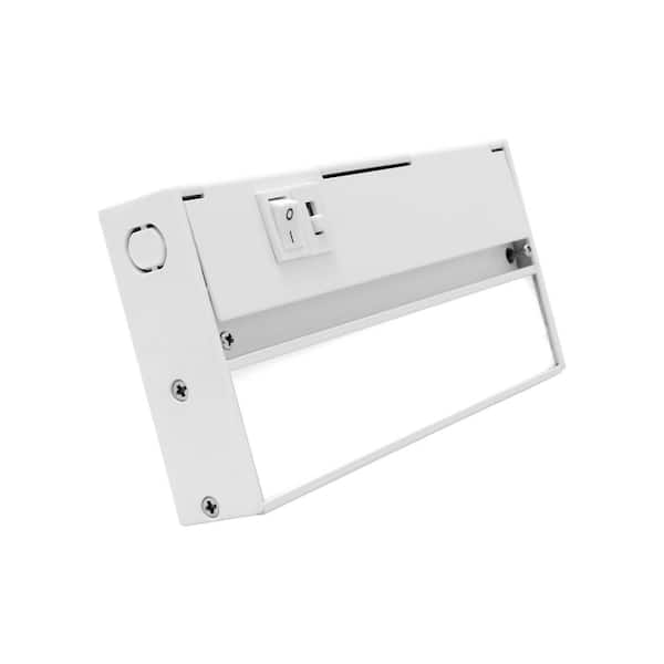 NICOR NUC-5 Series 8 in. White Selectable LED Under Cabinet Light