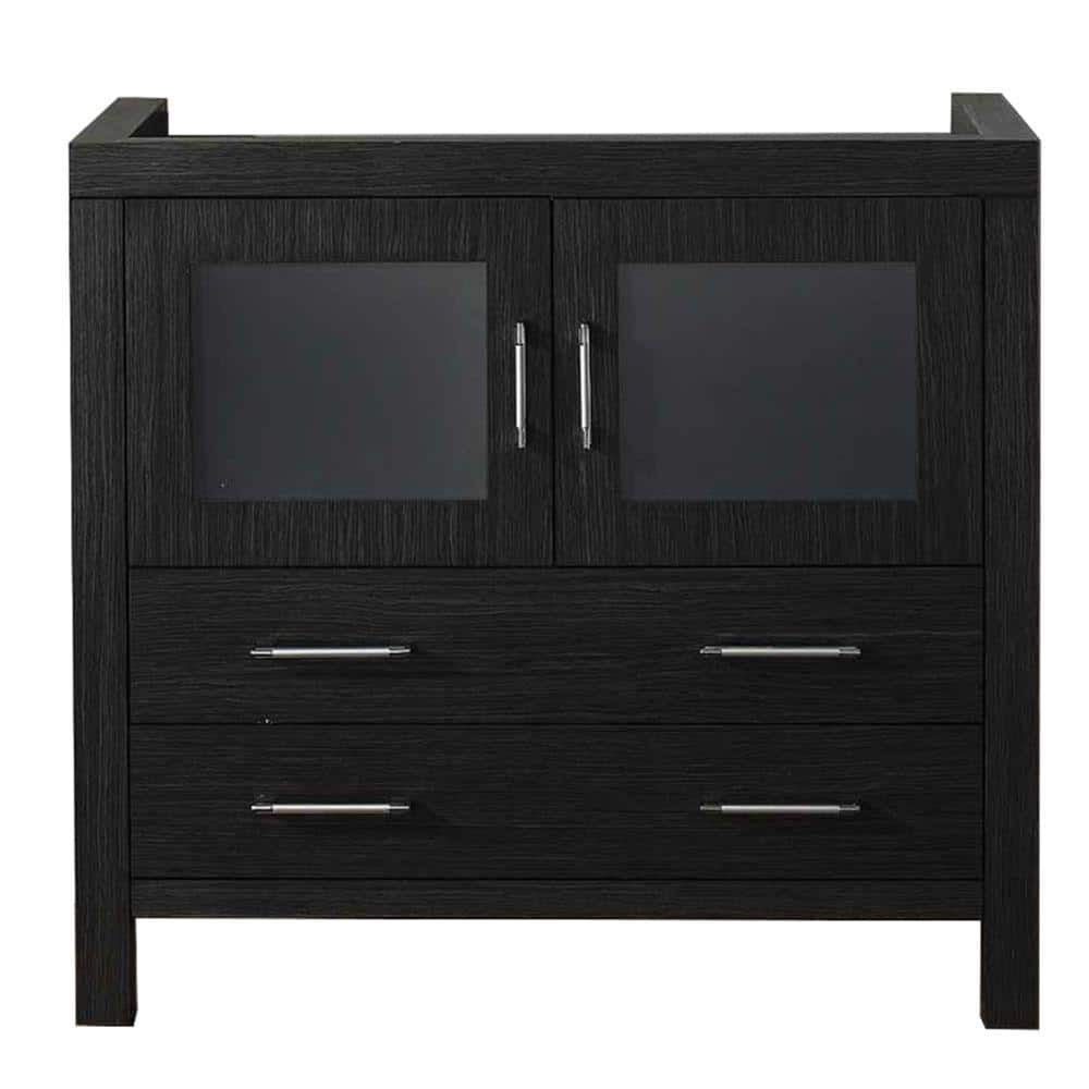 Virtu USA Dior 36 in. W x 18 in. D x 33 in. H Single Sink Bath Vanity