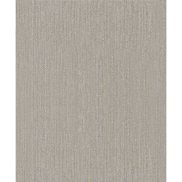 Unbranded Textures Collection Grey Vertical Weave Matte Finish Vinyl on Non-woven Non-pasted Wallpaper Sample