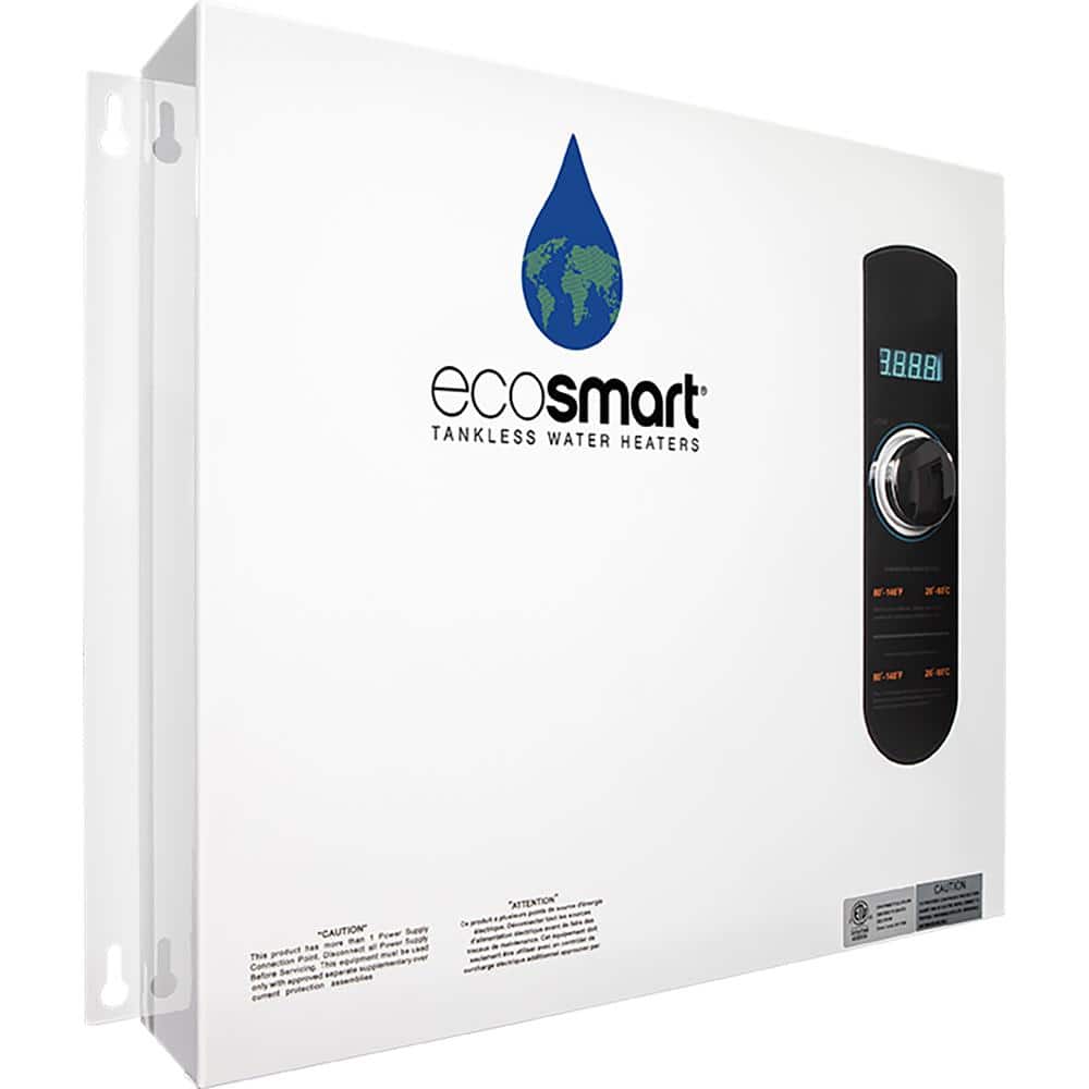 EcoSmart 36 kW White Electric Tankless Water Heater