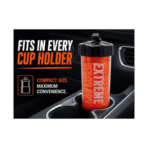 Rapid-Rope - Large Canister Orange 90ft