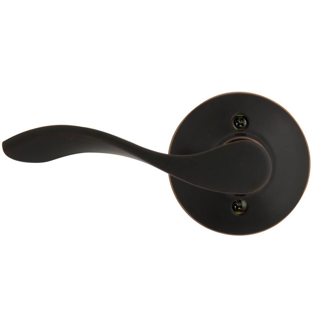 Zacoti Aged Bronze Left Handed Dummy Door Lever