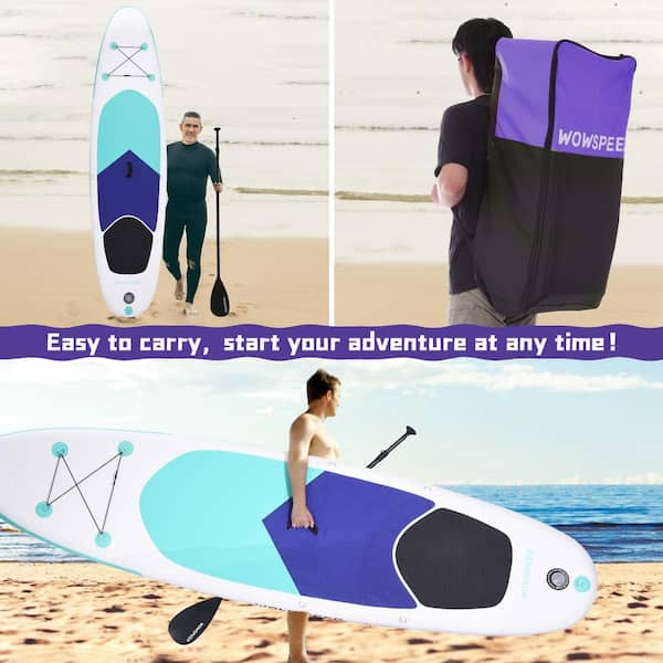 10.5 ft. Water Surfboard With Mobile Phone Waterproof Bag and