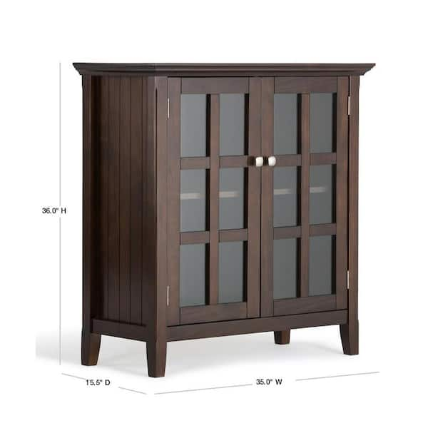 Acadian Wide Storage Cabinet – Simpli Home