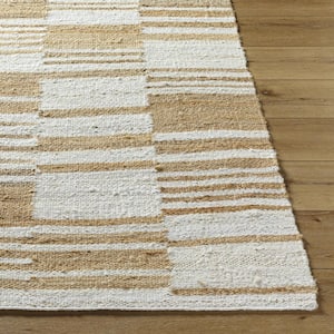 Kamey Natural/Abstract Cottage 2 ft. x 3 ft. Indoor Area Rug