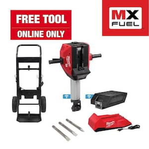 MX FUEL Lithium-Ion Cordless 1-1/8 in. Breaker with Battery and Charger