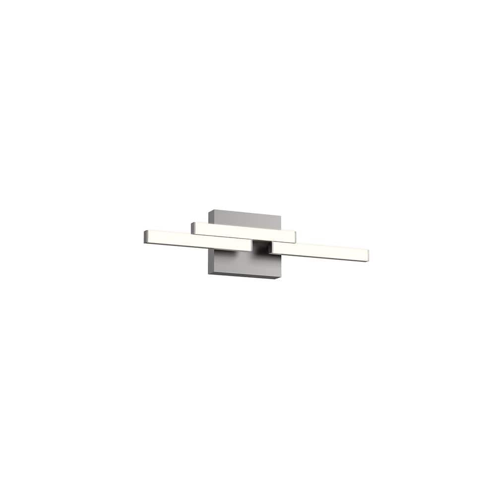 Brushed Nickel 18" Dimmable LED Bath Vanity Light