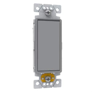 Square D X Series 15 Amp 4-Way Rocker Switch Back Wire Light