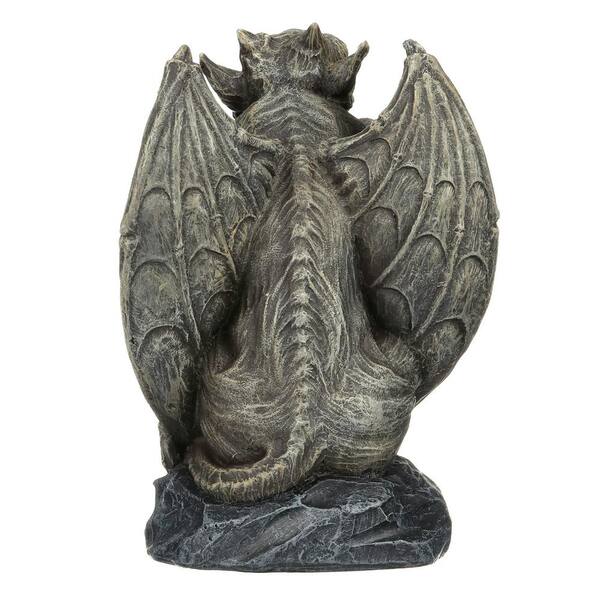 Design Toscano 7 in. H Silas the Gargoyle Sentry Medium