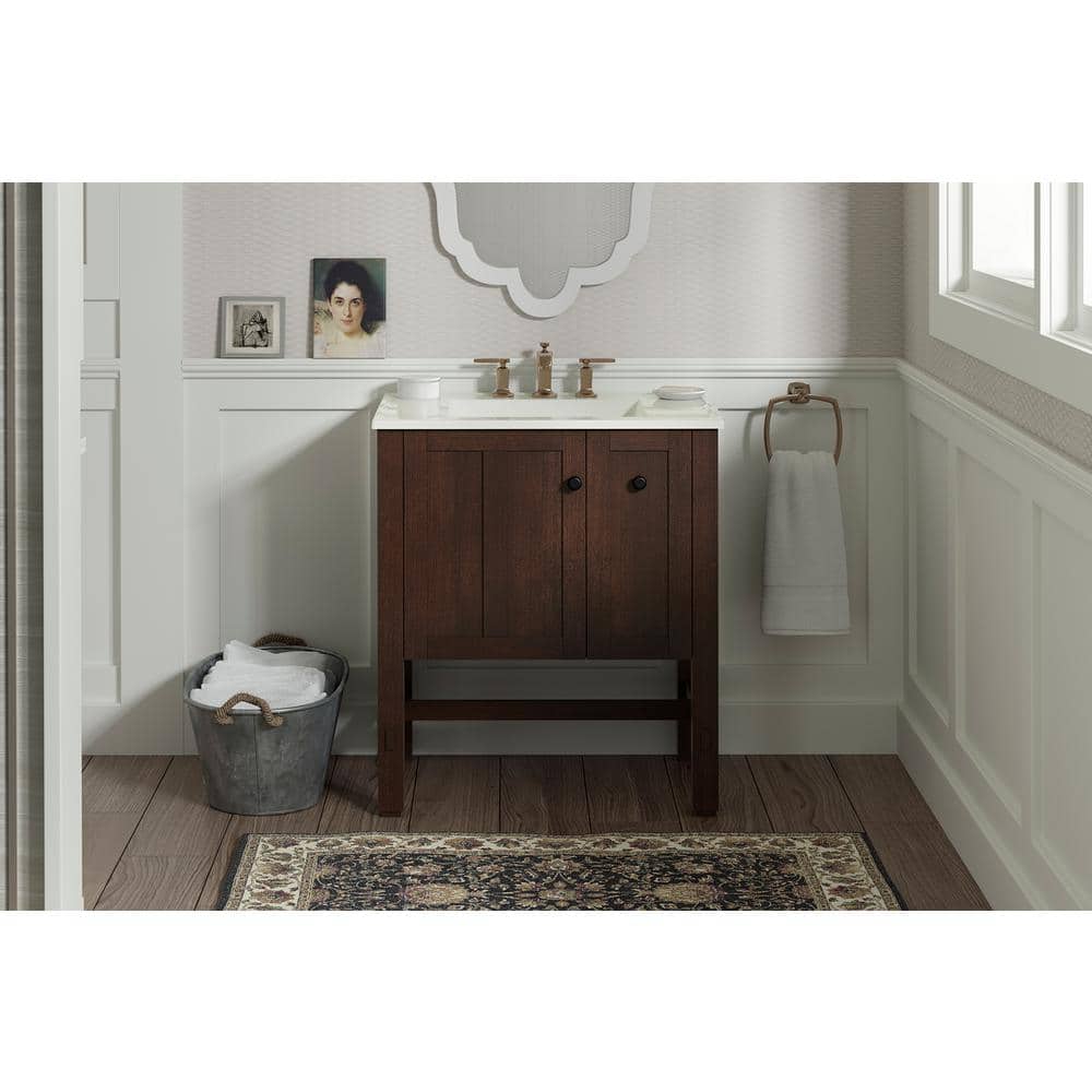 KOHLER Tresham 30 in. W x 22 in. D x 34.5 in. H Bathroom Vanity