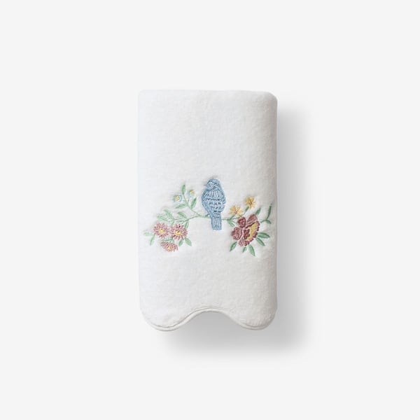 Company Cotton Embroidered Scallop Multi Hand Towel