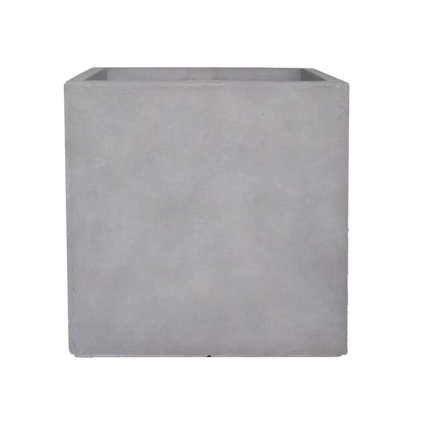 MPG 18.125 in. H Square Patio Umbrella Base in Light Cement