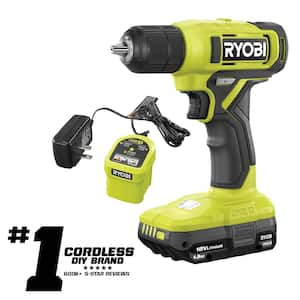 ONE+ 18V Cordless 3/8 in. Drill/Driver Kit with 1.5 Ah Battery and Charger