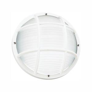 HPM POLYCARBONATE BULKHEAD LAMP 250V 100W Weatherproof Round Transparent/White 